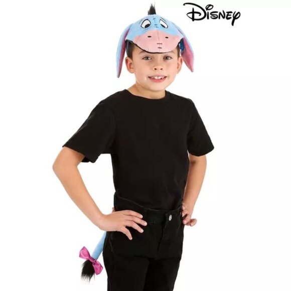 Disney Winnie the Pooh Eeyore Plush Headband & Tail Kit - Picture 7 of 9